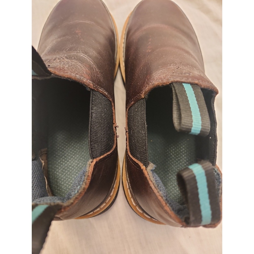 Georgia Giant Romeo Boots Mens 10 M GR262 Brown Leather Chelsea Chore Steel Toe - Picture 11 of 11